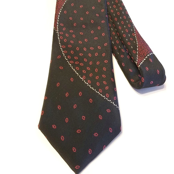 Givenchy Other - Givenchy navy and maroon silk tie
